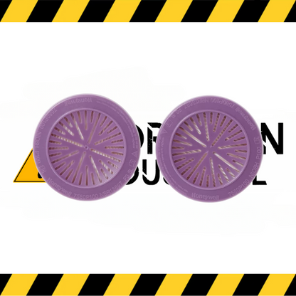 Honeywell N-Series P100 particulate filter cartridge.