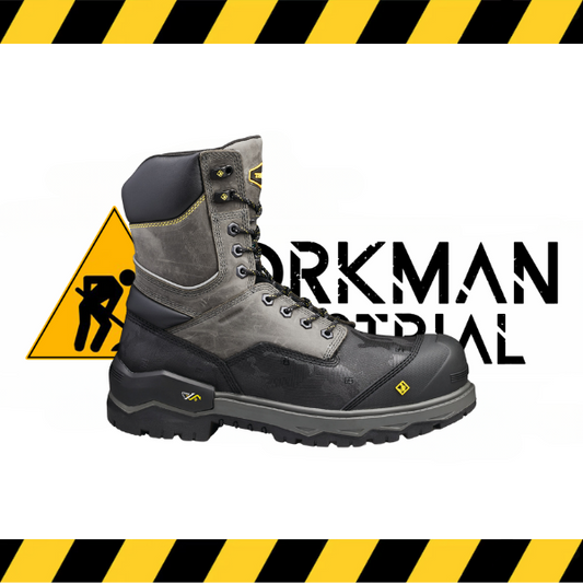 Men's Terra Gantry 8" Waterproof Nano Composite Toe Safety Work Boot