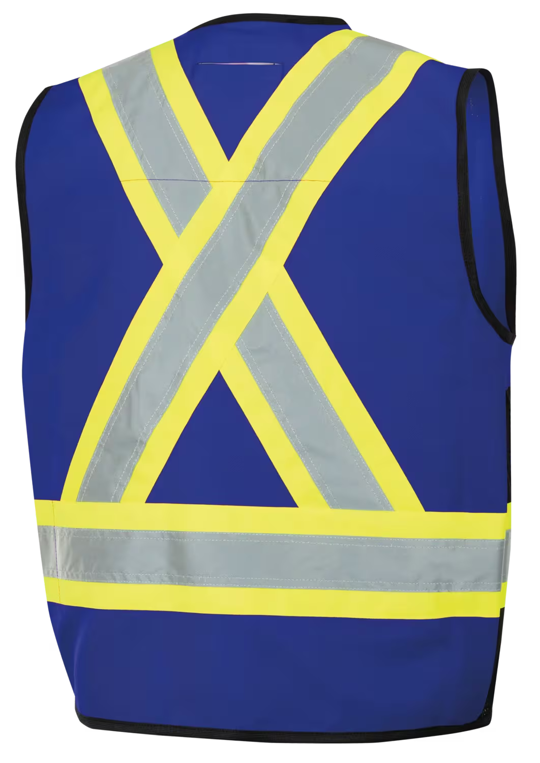 Pioneer Hi-Vis 150D Poly Twill Surveyor's Safety Vest - Snap Closure
