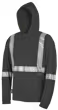Pioneer Hi-Vis Bird's-Eye Safety Hoodie Shirt - Hi-Vis