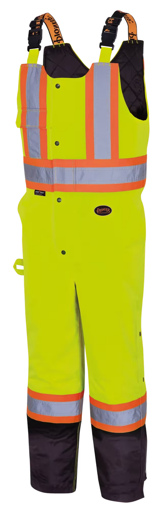 PIONEER Hi-Vis Quilted Safety Overalls– Hi-Vis Yellow/Green
