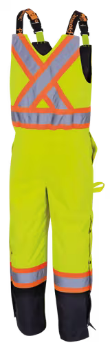 PIONEER Hi-Vis Quilted Safety Overalls– Hi-Vis Yellow/Green