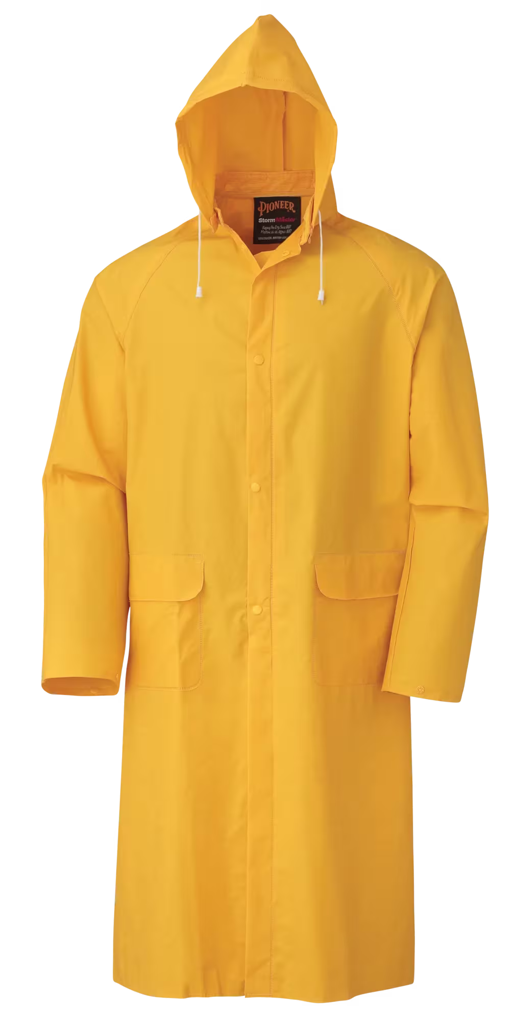 Pioneer Storm Master® PVC Hooded Waterproof Long Coat