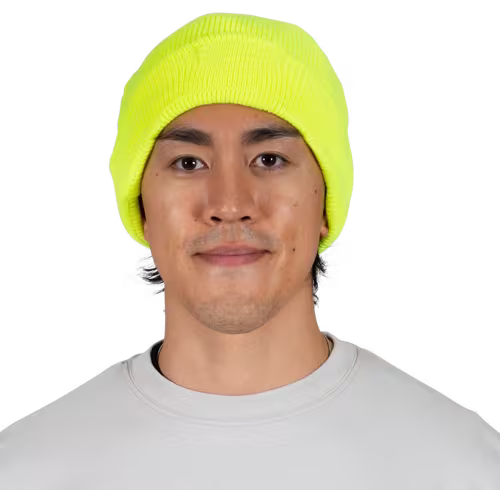 Pioneer Hi-Vis Lined Toque - One Size Fits All