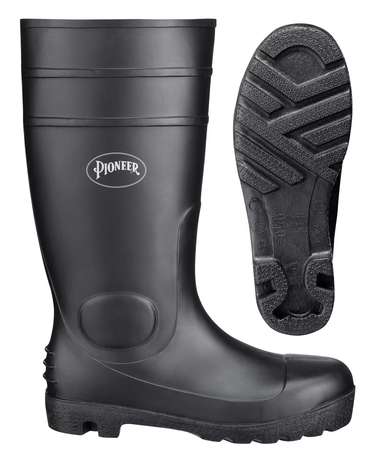 Pioneer Plain Toe PVC Boots