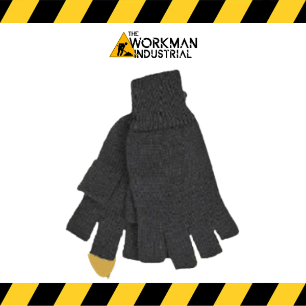 Industrial fingerless outlet gloves