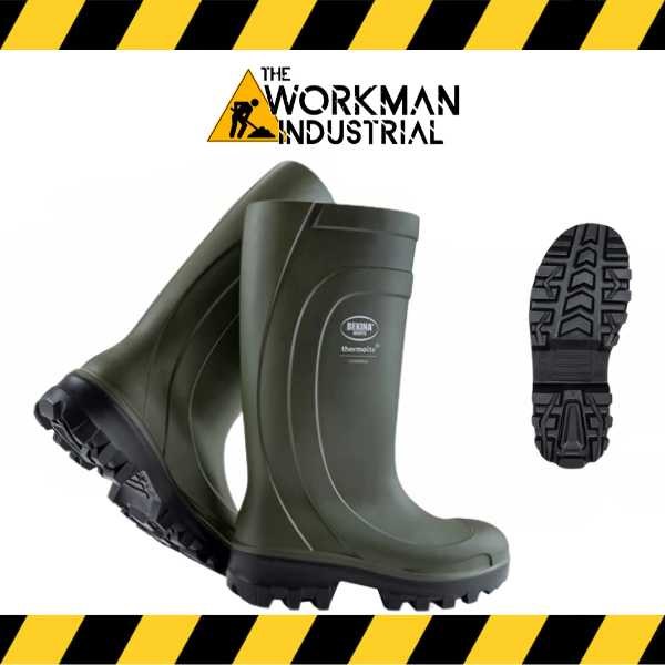 (Bekina) Thermolite Insulated Safety PU CSA Rubber Boots