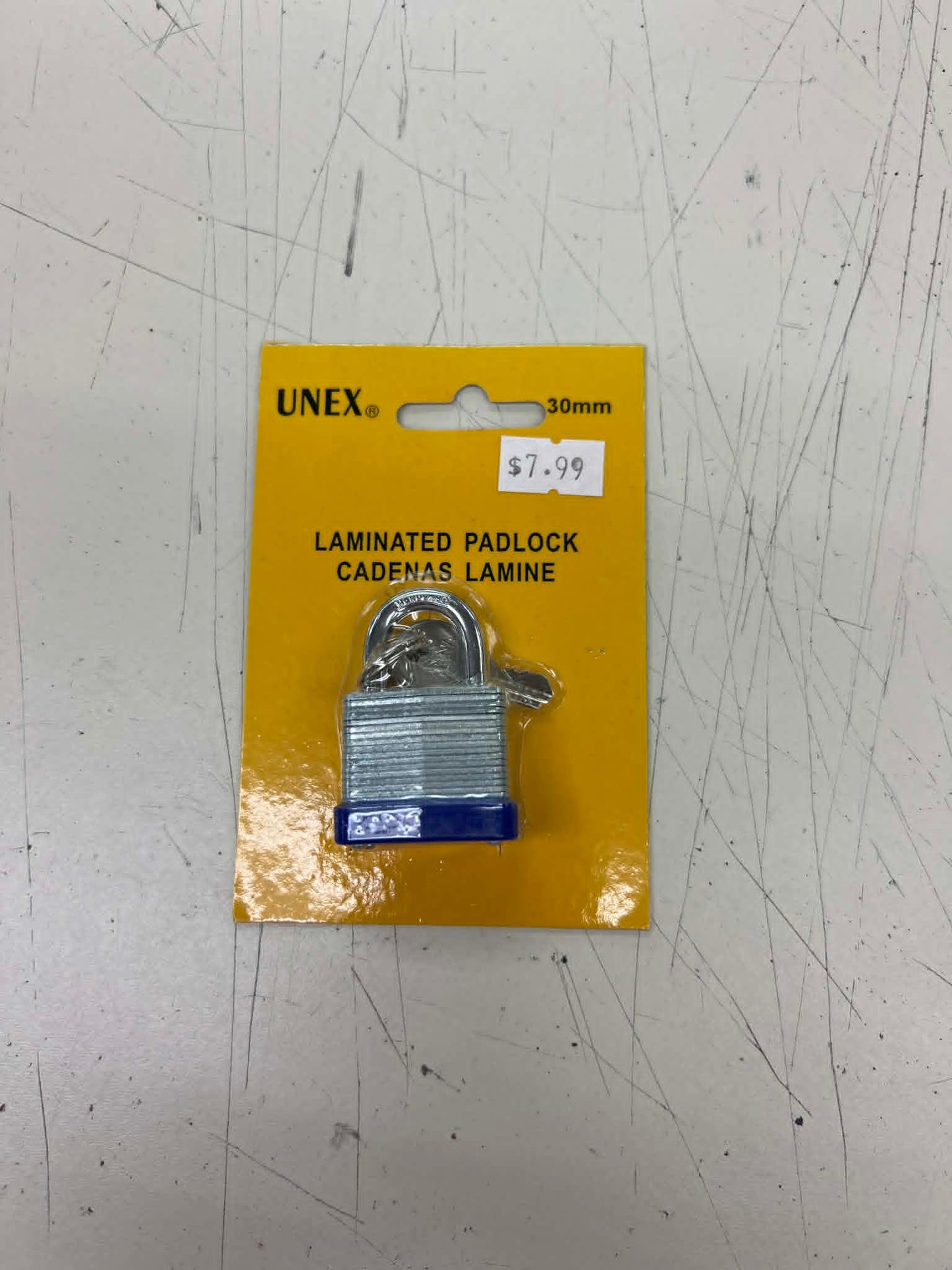 UNEX LAMINATED PADLOCK