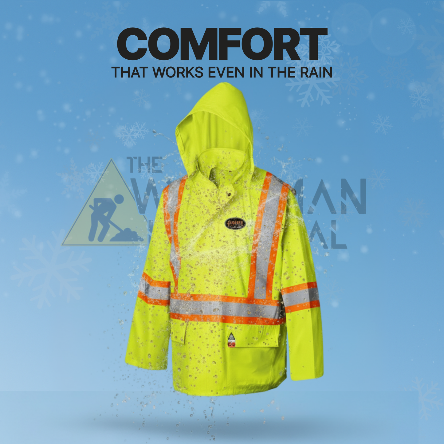 Pioneer FR Hi-Vis Waterproof Jacket | 4-Way Stretch