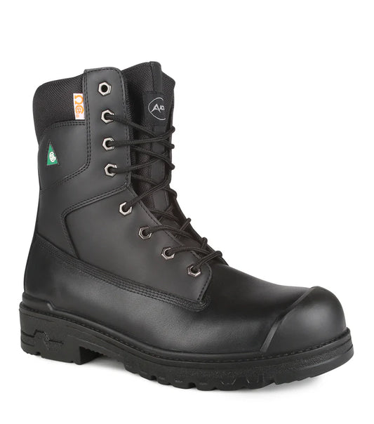 Acton Prolite, black | 8" leather work boots