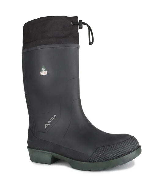 Acton Stormy csa, black | 15'' synthetic rubber insulated work boots