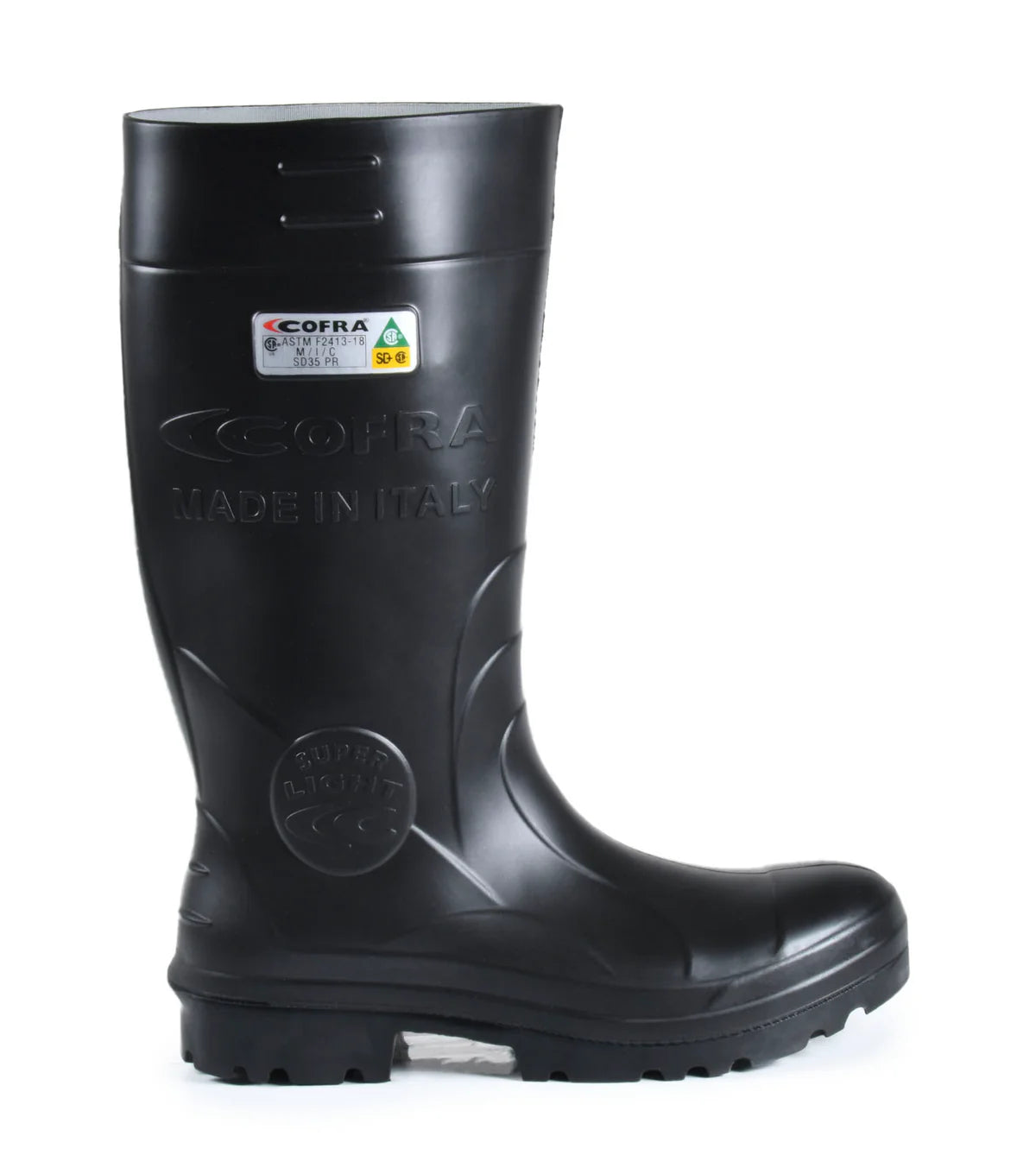 COFRA New Tanker SD+, Black | 16'' Waterproof SD+ PU Work Boots