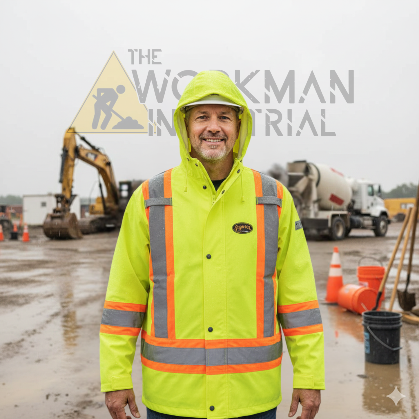 Pioneer FR Hi-Vis Waterproof Jacket | 4-Way Stretch