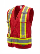 Excalibur Surveyors Vest W/ Reflective Tape
