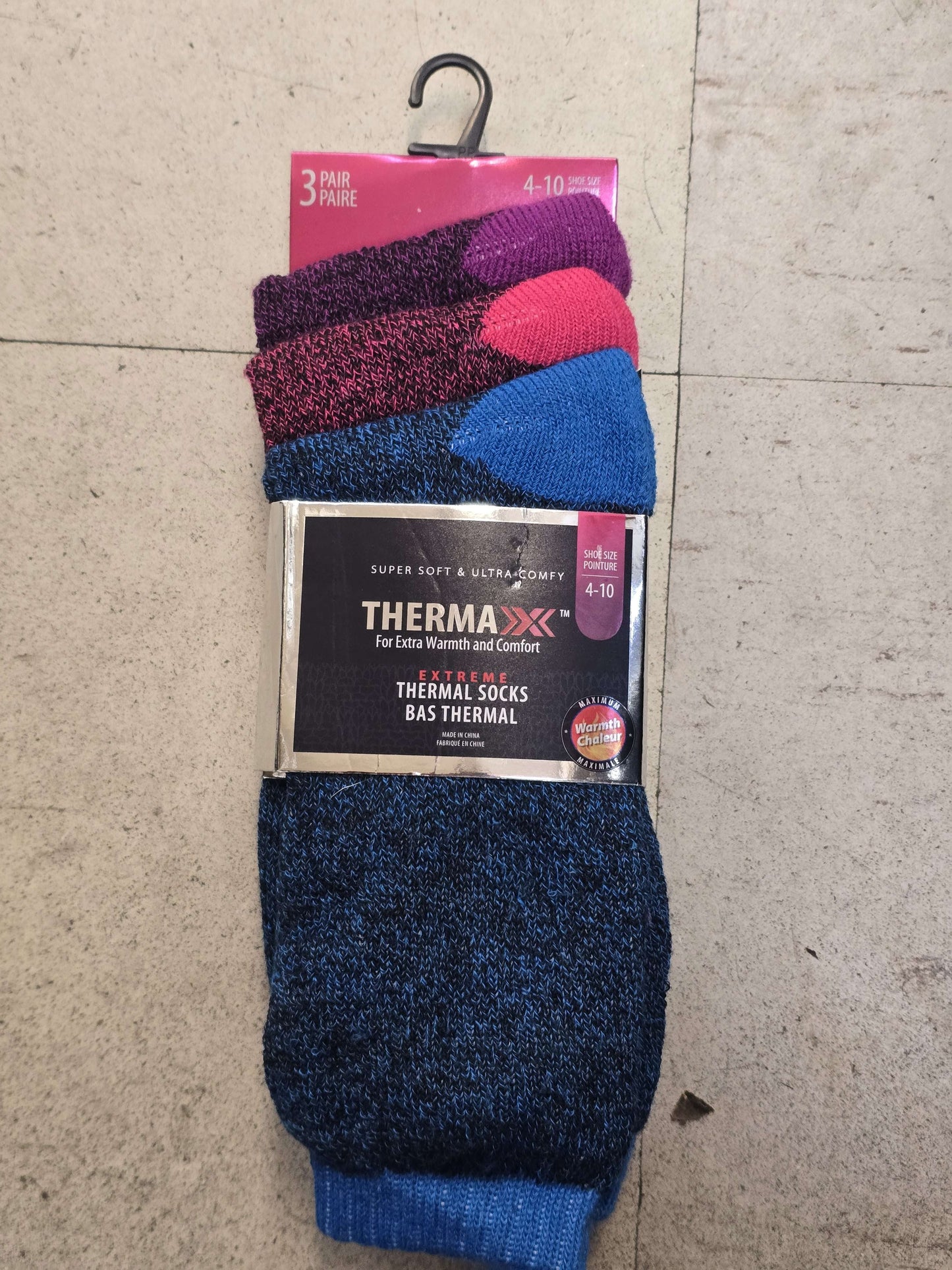 Men’s 3 Pack Thermal HEAT Socks