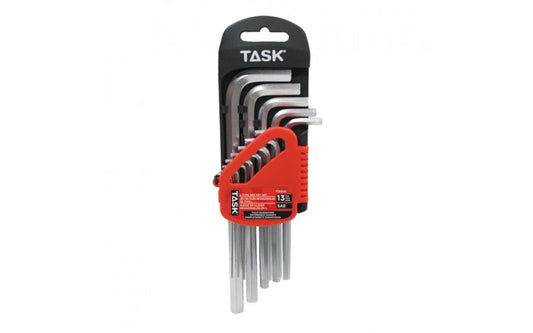 13-Piece SAE Hex Key Set – Chrome Vanadium Steel (Cr-V)