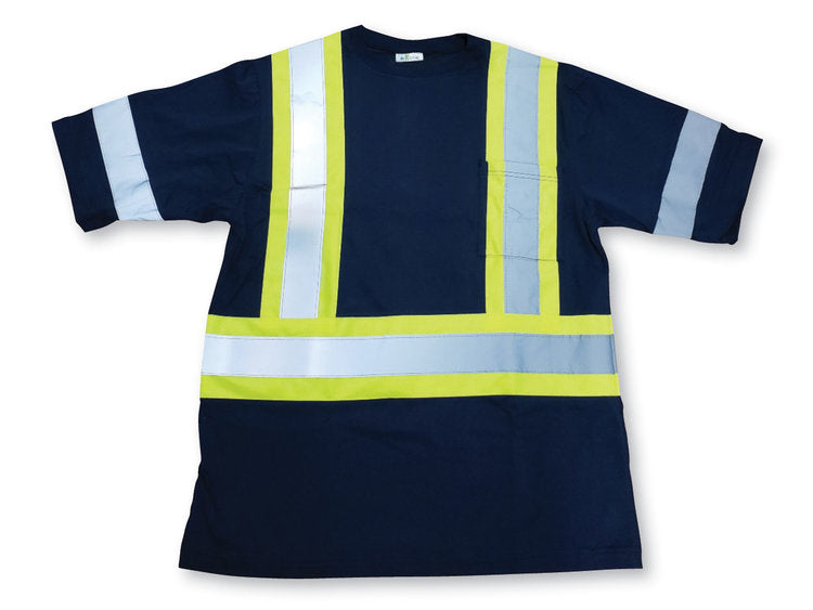 (Big K) 100% Cotton Traffic Safety Short Sleeve T-Shirt