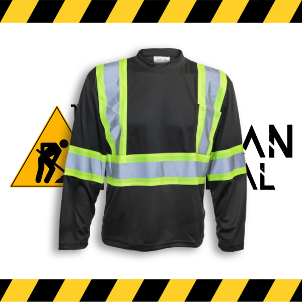 (Big K) Hi Visibility Wicking Long Sleeve Shirt