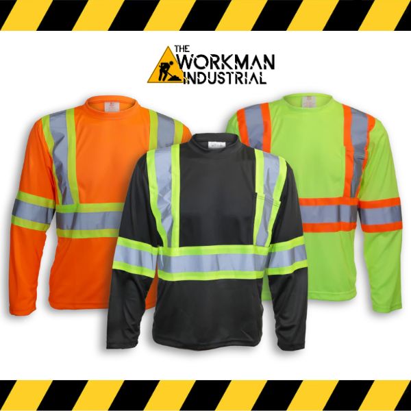 (Big K) Hi Visibility Wicking Long Sleeve Shirt