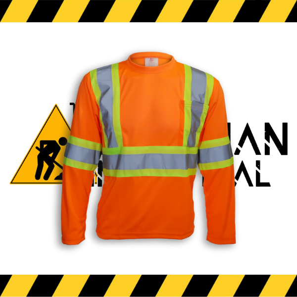 (Big K) Hi Visibility Wicking Long Sleeve Shirt