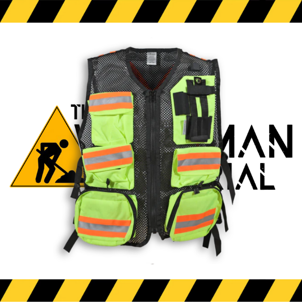 (Big K) Mesh First Aid Safety Vest