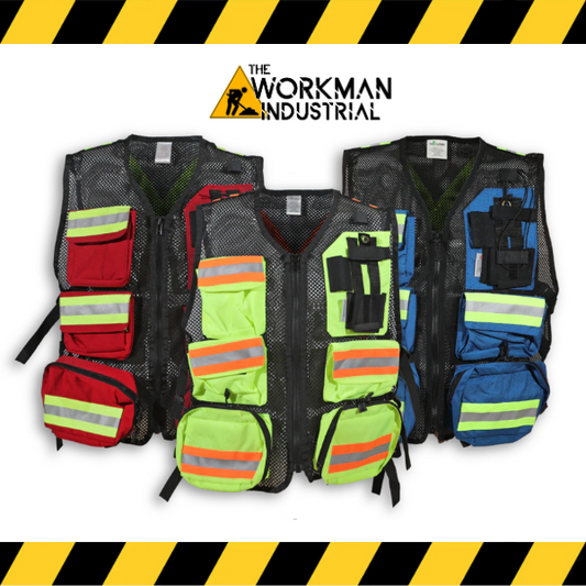 (Big K) Mesh First Aid Safety Vest