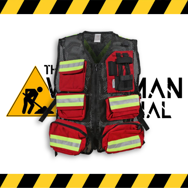 (Big K) Mesh First Aid Safety Vest