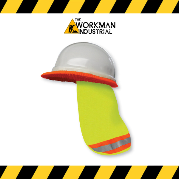 (Big K) Safety Hard Hat Mesh Rainshade