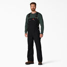 (Dickies) Classic Bib Overalls (Black/Brown)