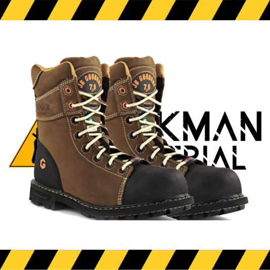 (JB GoodHue) TANKER7 Distress Tan 8” CSA Boot