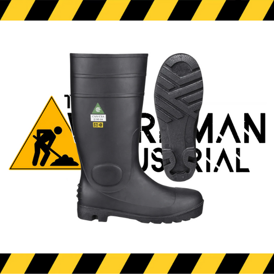 (Pioneer) PVC Steel Toe / Plate Boots